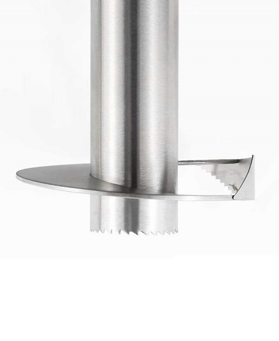 Cheer Collection Stainless Steel Pineapple Corer, 2 Pack In Silver