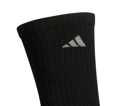 Shop Adidas Originals Men's Cushioned Athletic 6-pack Crew Socks In Medium Grey