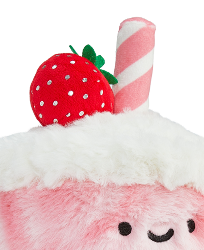 Shop Geoffrey's Toy Box Tasties 10" Strawberry Boba Plush In Pink