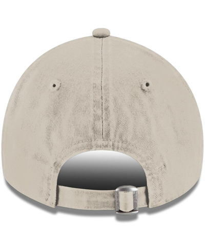 Shop New Era Men's  Khaki Carolina Panthers Playmaker 9twenty Adjustable Hat