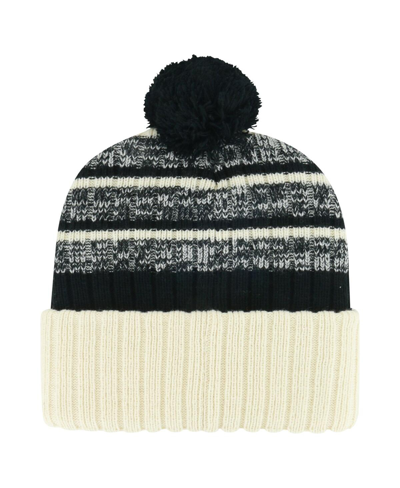 47 Brand Men's ' Cream Philadelphia Flyers Tavern Cuffed Knit Hat With Pom In Cream