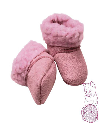 Shop Götz Soft Pink Baby Doll Boots Accessories In Multi