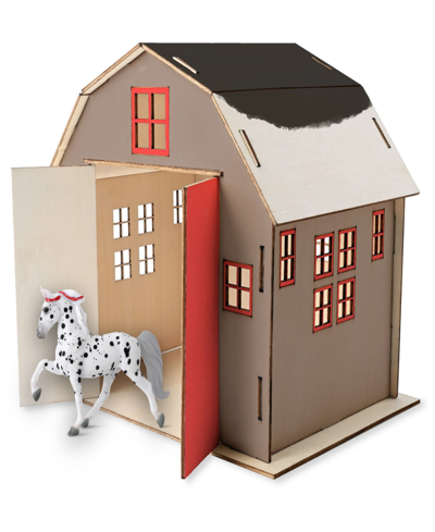 Breyer Horses Stablemates Series Paint Your Own Barn And Horse Set In Multi