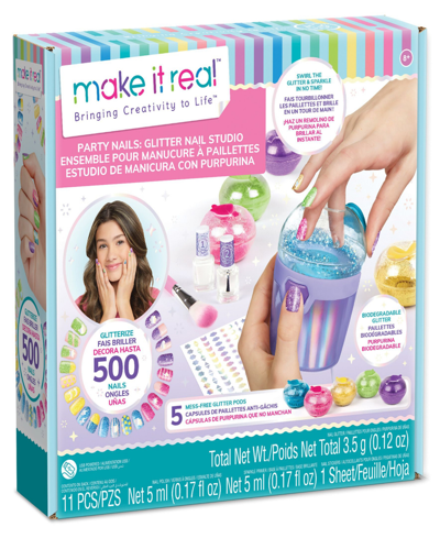 Shop Make It Real Party Nails Glitter Nail Studio In Multi