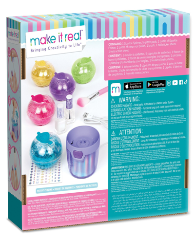 Shop Make It Real Party Nails Glitter Nail Studio In Multi