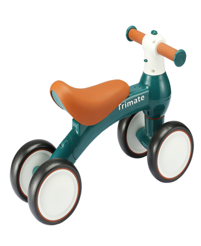 Trimate Green Baby Walker Balance Bike In Multi