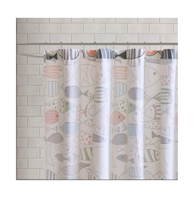 Shop Home Outfitters Multi 100% Cotton Duck Shower Curtain 72x72", Shower Curtain For Bathrooms, Casual In Open Miscellaneous