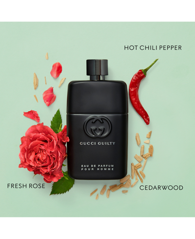 Shop Gucci Men's 3-pc. Guilty Eau De Parfum Gift Set In No Color