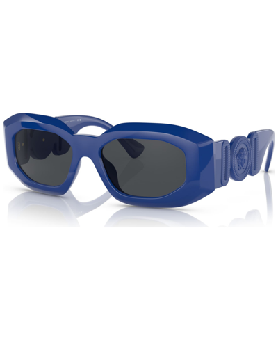 Shop Versace Unisex Sunglasses, Ve4425u In Blue