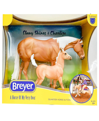 Shop Breyer Horses Ebony Shines And Charlize Horse In Multi
