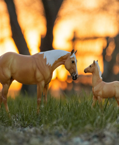 Shop Breyer Horses Ebony Shines And Charlize Horse In Multi