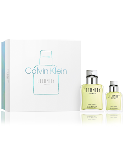 Shop Calvin Klein Men's 2-pc. Eternity Eau De Toilette Gift Set In No Color