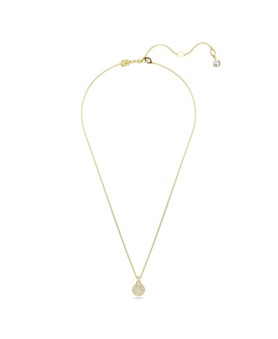 Shop Swarovski White, Rhodium Plated Or Gold-tone Or Rose-gold Tone Meteora Pendant Necklace