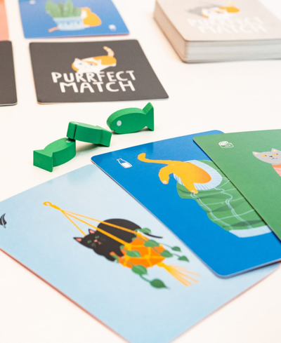 Greater Than Games Purrfect Match Card Game In Multi