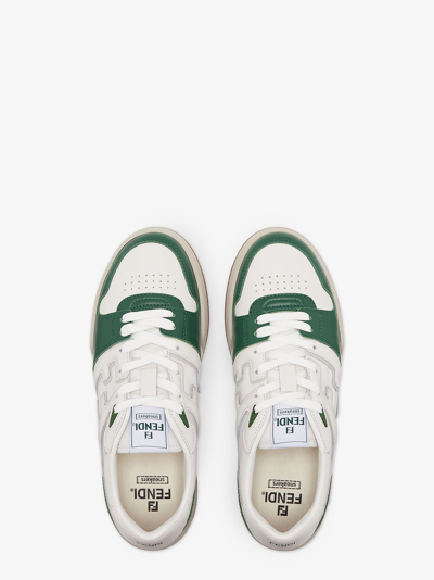 Shop Fendi Sneakers  Match In White