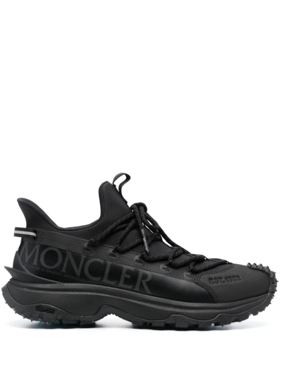 Shop Moncler Sneakers Trailgrip Lite 2 In Black