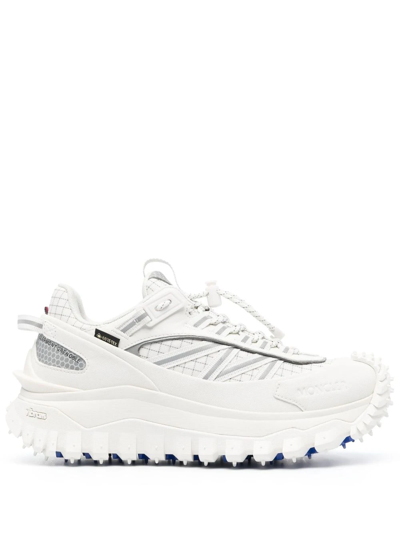 Shop Moncler Sneakers Trailgrip In White