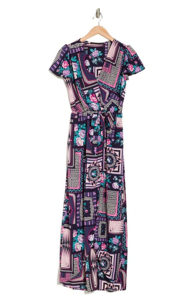 Shop Fraiche By J Cassie Cap Sleeve Maxi Wrap Dress