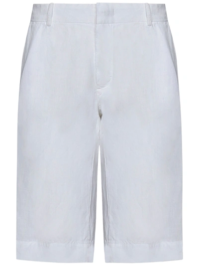 Shop Malo Trousers In Bianco