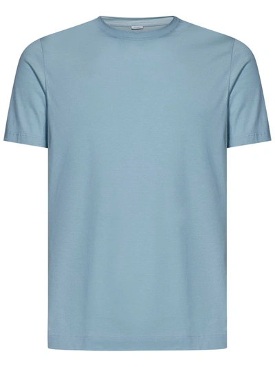 Shop Malo T-shirt In Azzurro