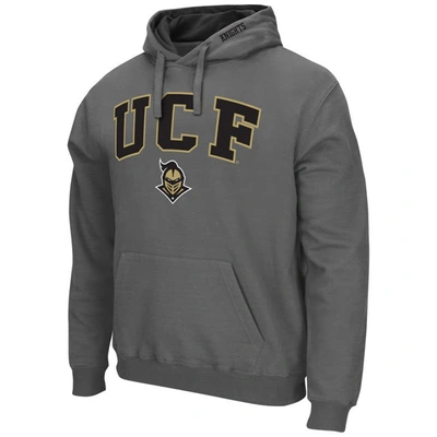 Shop Colosseum Charcoal Ucf Knights Arch & Logo 3.0 Pullover Hoodie