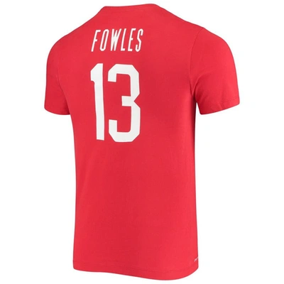 Shop Nike Sylvia Fowles Usa Basketball Red Name & Number Performance T-shirt