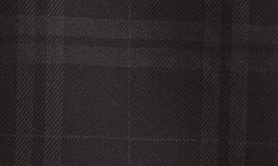 Shop Les Deux Como Check Harrington Jacket In Charcoal Melange/ Grey Melange