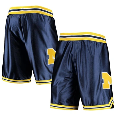 Shop Mitchell & Ness Chris Webber Navy Michigan Wolverines 1991 Authentic Shorts