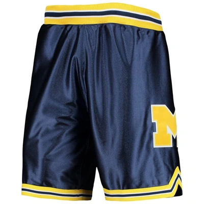 Shop Mitchell & Ness Chris Webber Navy Michigan Wolverines 1991 Authentic Shorts