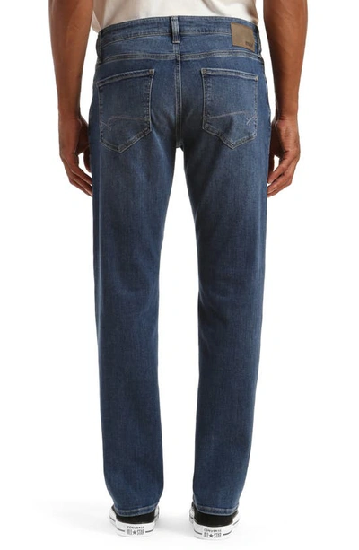 Mavi Jeans Marcus Slim Fit Straight Leg Jeans In Mid Foggy Feather Blue