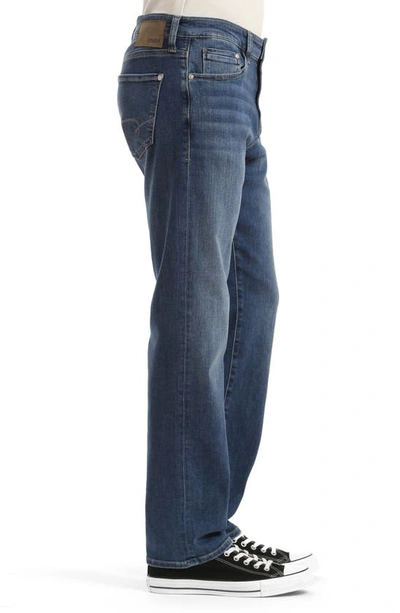 Mavi Jeans Marcus Slim Fit Straight Leg Jeans In Mid Foggy Feather Blue