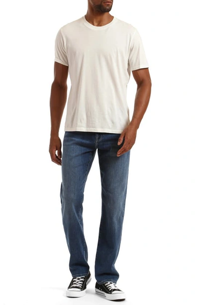 Mavi Jeans Marcus Slim Fit Straight Leg Jeans In Mid Foggy Feather Blue