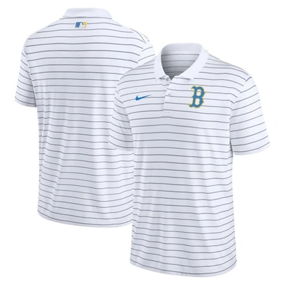 Shop Nike White Boston Red Sox City Connect Victory Performance Polo