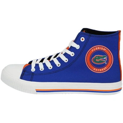 Shop Foco Florida Gators High Top Canvas Sneakers In Blue