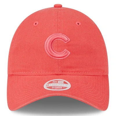 Shop New Era Red Chicago Cubs Lava Core Classic 9twenty Snapback Hat