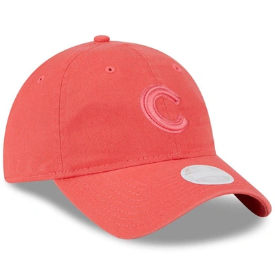 Shop New Era Red Chicago Cubs Lava Core Classic 9twenty Snapback Hat