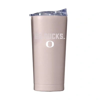 Shop Logo Brands Oregon Ducks 20oz. Fashion Color Tumbler In Light Pink