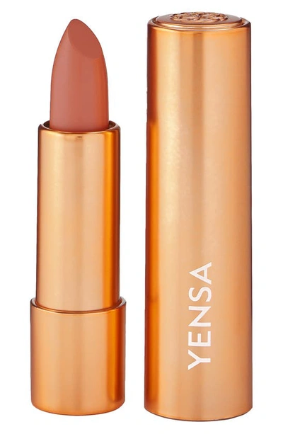 Shop Yensa Super 8 Vibrant Silk Lipstick In Ignite