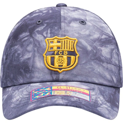 Shop Fan Ink Navy Barcelona Bloom Adjustable Hat