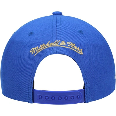 Shop Mitchell & Ness Blue New Jersey Nets 50th Anniversary Snapback Hat