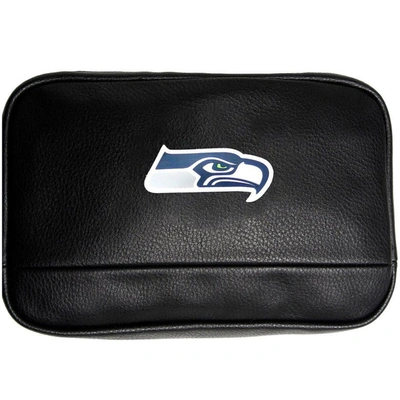 Shop Cuce Seattle Seahawks Cosmetic Bag In Black