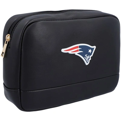 Shop Cuce New England Patriots Cosmetic Bag In Black