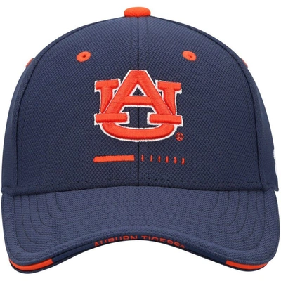 Shop Under Armour Youth  Navy Auburn Tigers Blitzing Accent Performance Adjustable Hat