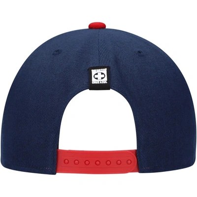 Shop Fan Ink Fi Collection Navy/red Cruz Azul Team Snapback Adjustable Hat