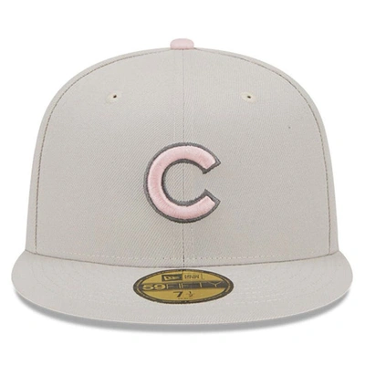 Shop New Era Khaki Chicago Cubs 2023 Mother's Day On-field 59fifty Fitted Hat