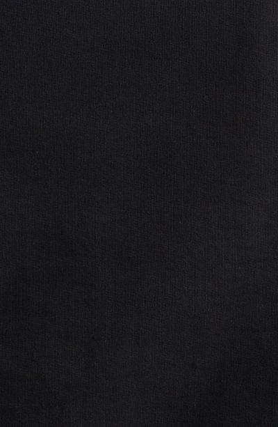 Jacquemus Le Grosgrain Logo Cotton Fleece Crop Hoodie In Black