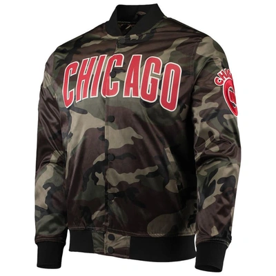 Shop Pro Standard Camo Chicago Cubs Satin Full-snap Jacket