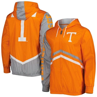 Shop Mitchell & Ness Tennessee Orange Tennessee Volunteers Undeniable Full-zip Windbreaker Jacket