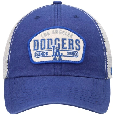 Shop 47 ' Royal Los Angeles Dodgers Penwald Clean Up Trucker Snapback Hat