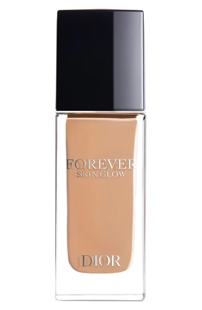 Shop Dior Forever Skin Glow Hydrating Foundation Spf 15 In 2.5 Warm